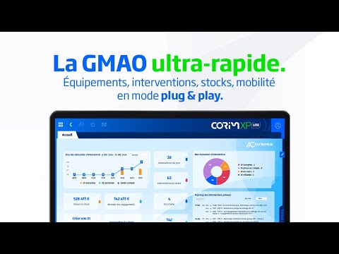 Corim XP Lite GMAO - Video 1