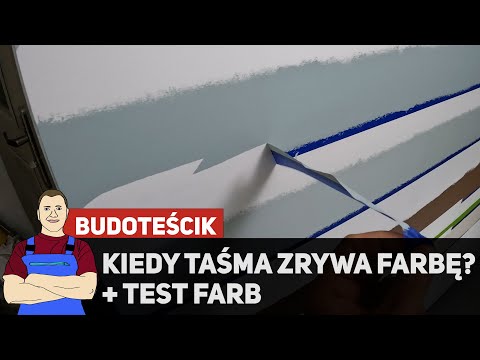 Odcinanie koloru, zrywanie taśmy, rwanie farby... BECKERS, MAGNAT, DULUX, ŚNIEŻKA