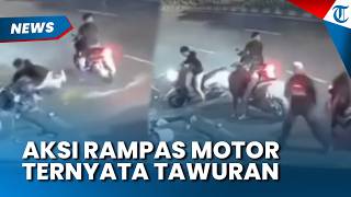 BUKAN BEGAL! Polisi Buka Suara Soal Pemuda yang Motornya Dirampas Ternyata Ikut Tawuran