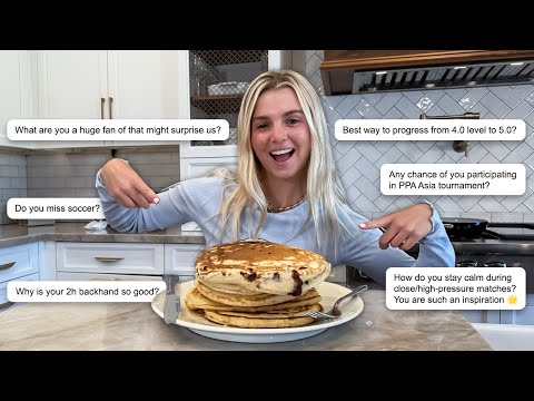 ASK ME ANYTHING... Crazy Questions with Pancakes | IN THE KITCHEN with Anna Leigh Waters