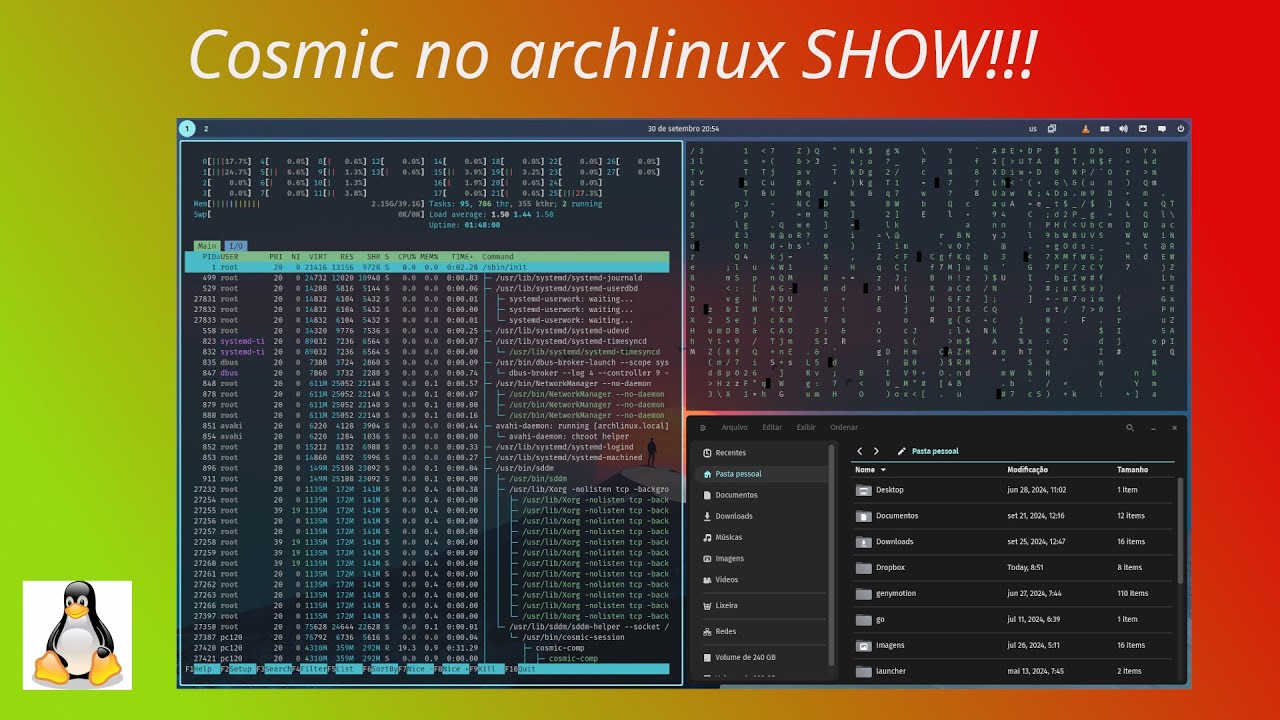 Explorando a Interface Cosmic Alpha 2! 🌌🖥️ [Tour Completo] SHOW!!!