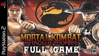 MORTAL KOMBAT SHAOLIN MONKS - Full PS2 Gameplay Walkthrough | FULL GAME 2 Player Co-op