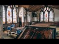 Abandoned Catholic Church in Illinois with everything left behind.