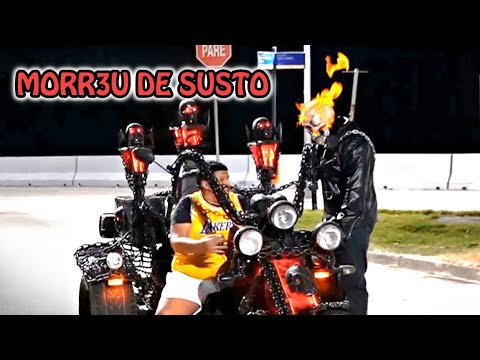 Ghost Rider left and when he came back... Ghost Rider Pranks