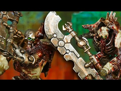 Makhiban Dynasty Necrons: lore, easy painting, and rules