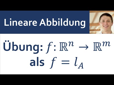 📘 Lineare Abbildungen 06 | Übung: Lineare Abbildung von R^n nach R^m als Matrixlinksmultiplikationen