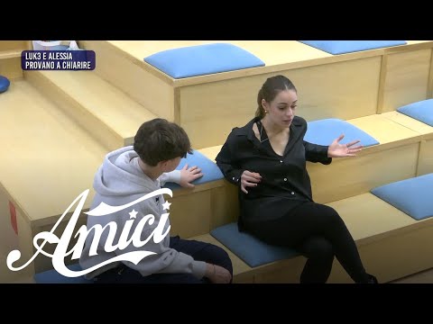 Amici 24 - The Misunderstanding Between Luk3 and Alessia