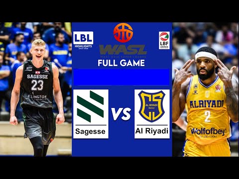 Sagesse vs Al RIyadi FULL GAME WASL Round 2 2025-2026
