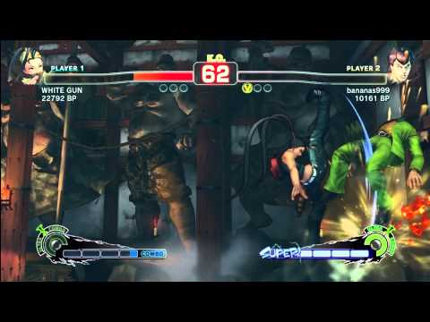 WHITE GUN (Ibuki) Vs. bananas999 (Fei Long)