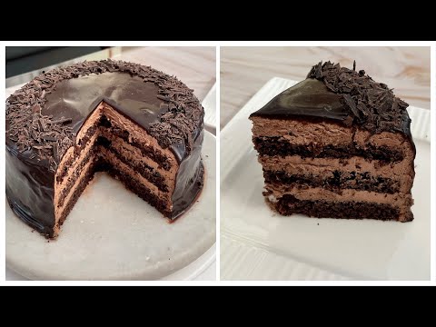 Best Chocolate Cake Recipe, Easy Chocolate Cake Recipe, Eggless and Without Oven, Birthday Cake