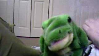 Smackie the Frog gets high