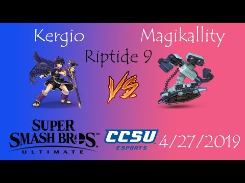 Riptide 9 CCSU Smash Ultimate - Kergio (Dark Pit) vs Magikallity (ROB)