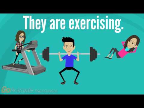 Present Progressive - ESL English Conversation Practice Present Continuous