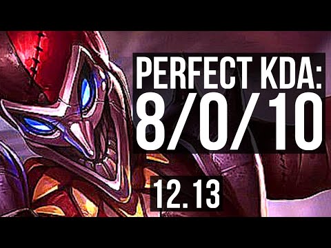 SHACO vs REK'SAI (JNG) | 8/0/10, 3.7M mastery, 900+ games, Legendary | NA Diamond | 12.13
