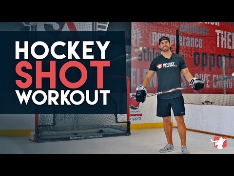 Hockey Shot + Lower Body Power Workout 🏒💪🏻 thumbnail