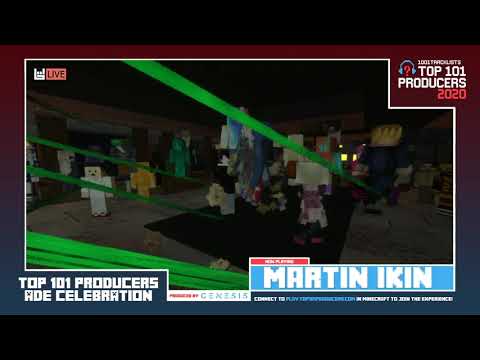 1001Tracklists - Martin Ikin - LIVE @ 1001Tracklists Top 101 Producers Minecraft Festival | Club Stage