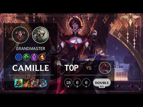 Camille Top vs Sion - EUW Grandmaster Patch 11.23