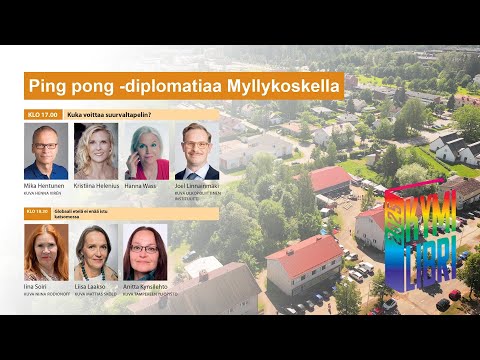 Kymi Libri | Ping pong -diplomatiaa Myllykoskella | Same-eYes Viihde