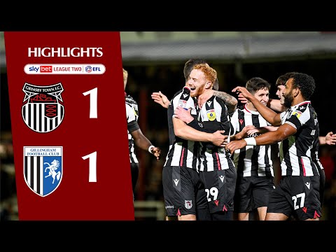 Grimsby Town (1) v Gillingham (1) | Highlights
