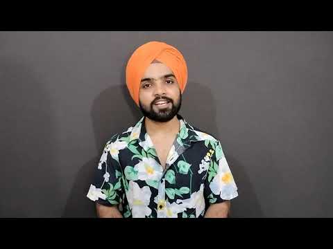 Balwinder Singh Introduction Sardar Look