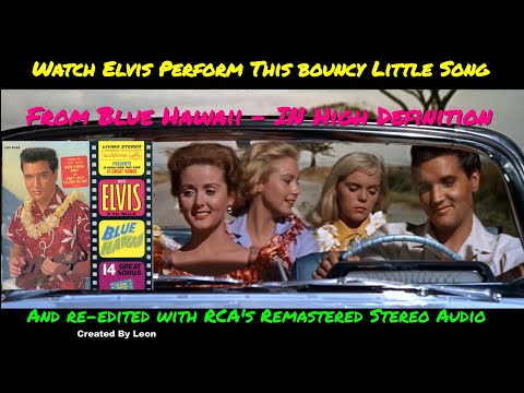 Elvis Presley - Moonlight Swim - HD Movie version - Re-edited with RCA Stereo audio