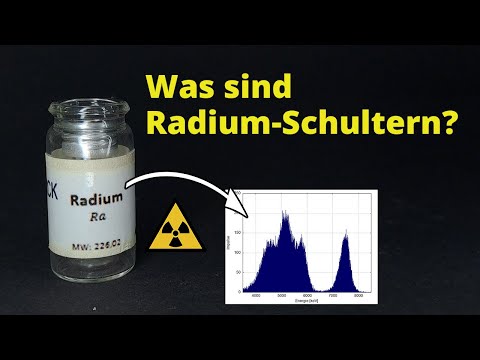 Radium - Ra-226 Alpha Spektrum - Praktikum Nuklearchemie