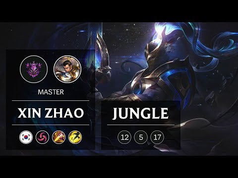 Xin Zhao Jungle vs Elise - KR Master Patch 9.3