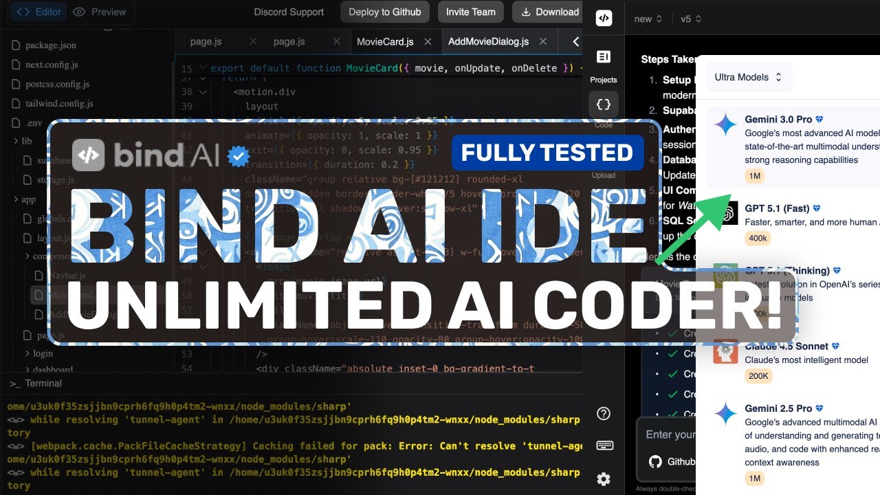 Bind AI IDE: This AI Coder FIXES Vibe-Coding for EVERYONE!
