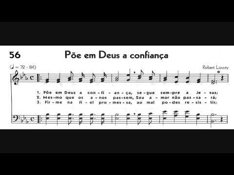 Hinário 5 CCB - Hino 056 - Põe em Deus a confiança - Strings - Teclado Yamaha PSR S670