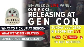 Into the Nexus | July 23rd | LIVE Board Game Panel Discussion | News