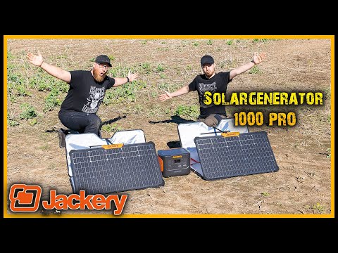 Wir testen den Jackery Solargenerator 1000 Pro - Prepper Krisenvorsorge Camping Vanlife