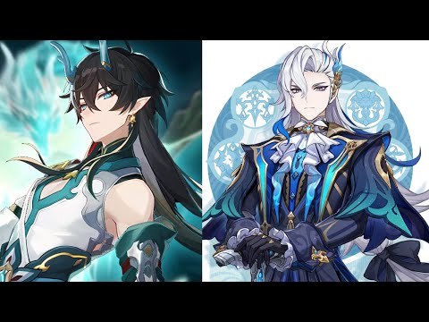 When you put Samudrartha into Neuvillete's cutscene - Genshin Impact V. 4.1 & Honkai Star Rail V.1.2