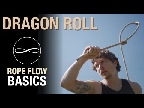 How to DRAGON ROLL | Rope Flow Beginners