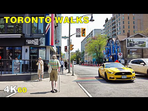 Downtown Toronto Around Upper Jarvis & The Village (May 20, 2021)