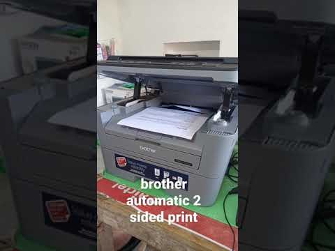 brother automatic 2 sided print