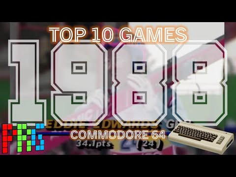 BEST Commodore 64 Games Of 1988 | TOP 10 C64 Games From The '80s