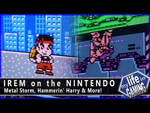 IREM on the NES - Metal Storm, Hammerin' Harry & More (w/ Game Dave) / MY LIFE IN GAMING