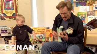 Conan Writes Chicago Blues Songs With School Kids - CONAN on TBS