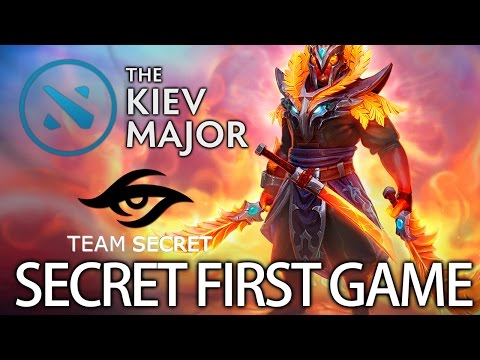 MidOne Perspective First Game in The Kiev Major of Team Secret Dota 2
