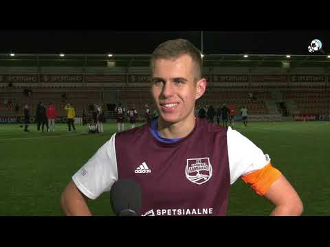 Coolbet rahvaliiga A-tasandi finaal 2021: SJK AAMERAAS – FCP Pärnu 2:8, Marcus Põderi intervjuu