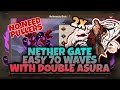 onmyoji netherworld gate too fast too furious too easy 70 waves with only two asura pve