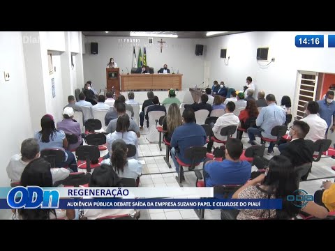 Audiência pública em Regeneração debate saída da empresa Suzano Papel e Celulose do Piauí 17 03 2022