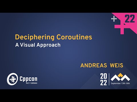 Deciphering C++ Coroutines - A Diagrammatic Coroutine Cheat Sheet - Andreas Weis - CppCon 2022