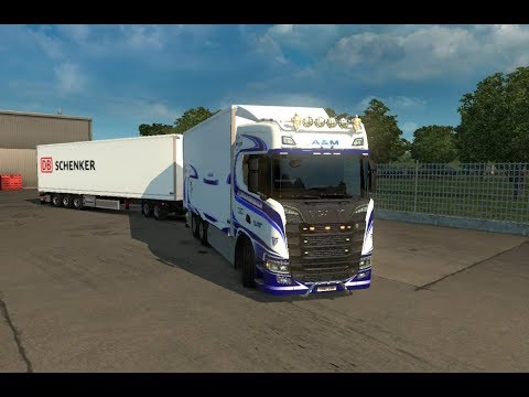 ETS2 1.30 Scania S580 ProMods 2.25  Londonderry/derry - Carlisle