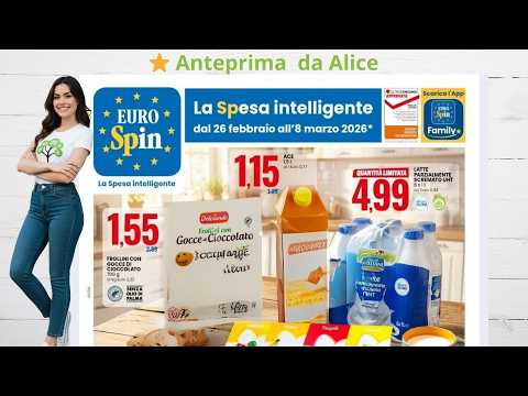 Volantino Eurospin dal 26 Febbraio all’8 Marzo 2026 #anteprima