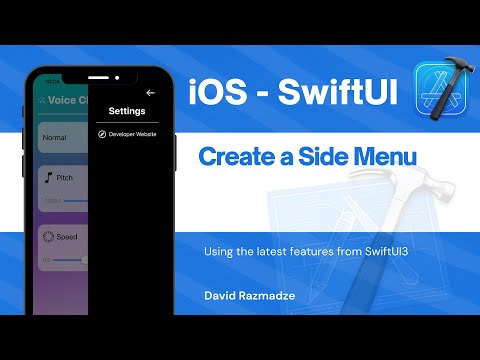 SwiftUI Tutorial: Creating a Side Menu