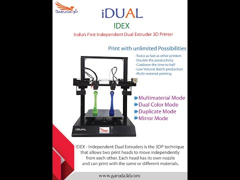 IDEX 3D Printing in Action