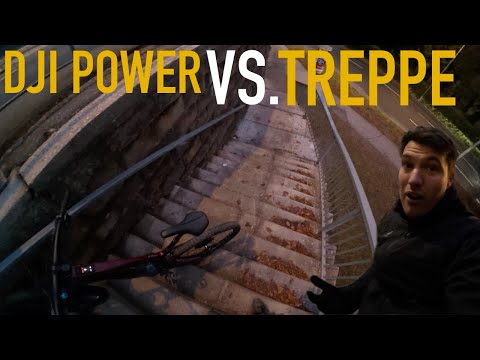Crussis E-Bike auf TREPPEN?! 🔥 DJI POWER in der Stadt 