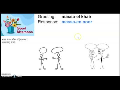 Let's speak Arabic - E1