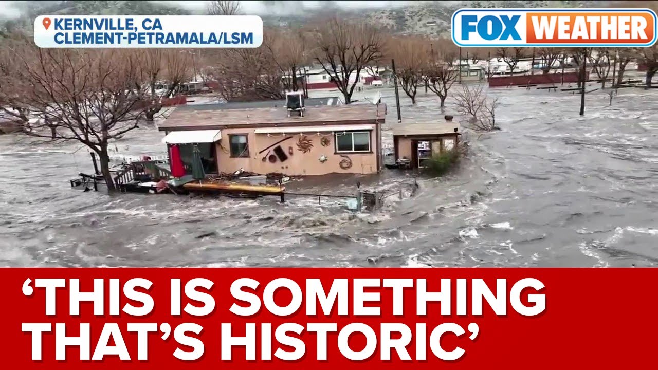 'This Is Indisputably Historic': Atmospheric River Brings Significant Flooding to CA thumbnail
